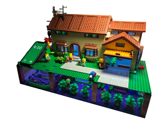 The Simpsons - Illegal Grow Operation BrickSet
